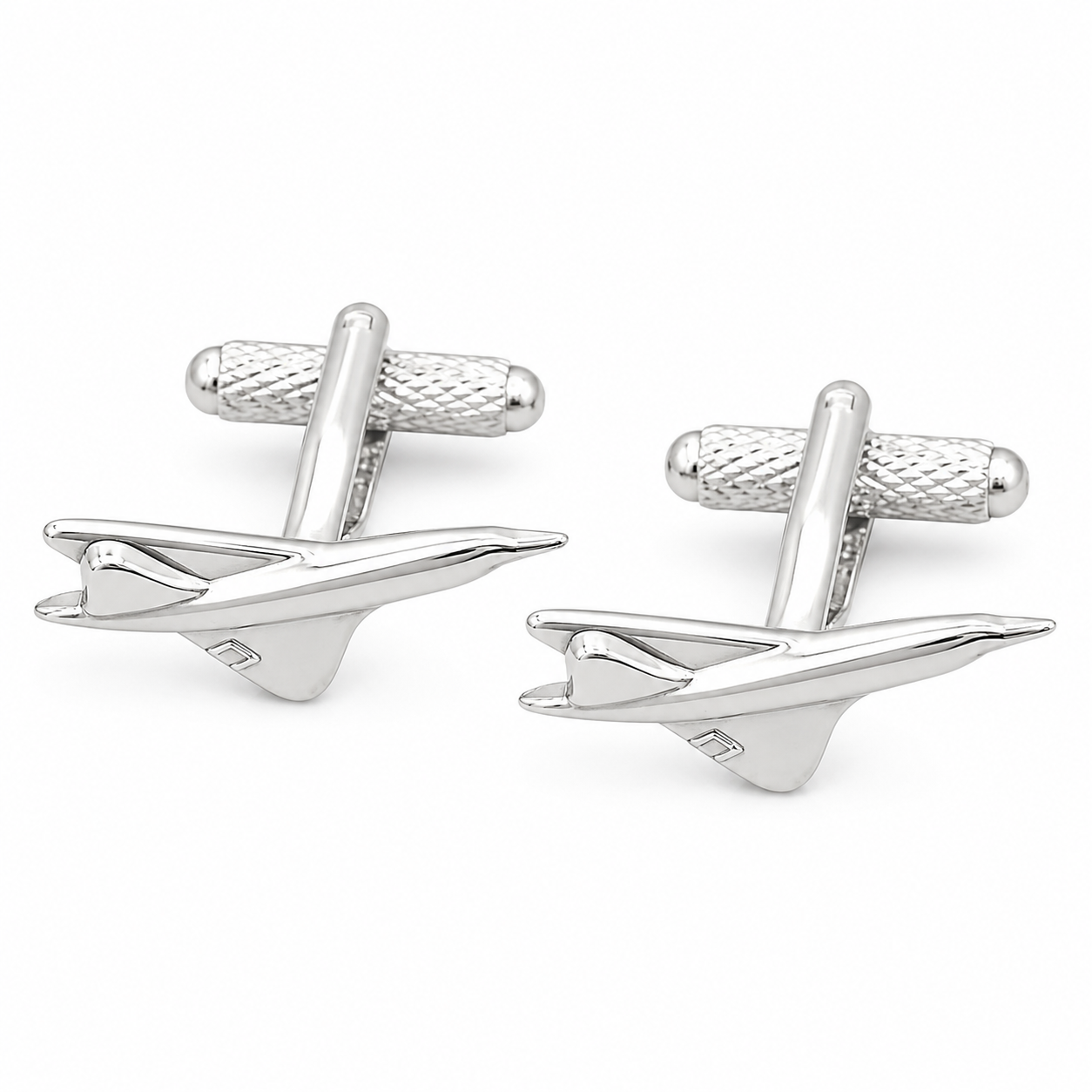 concorde plane cufflinks