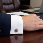 Vibrant Crystal Ball Cufflinks