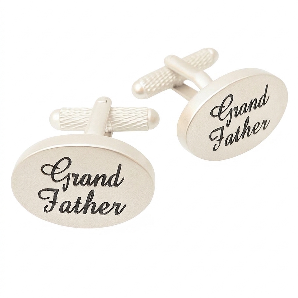 ck536-image-0 Grand Father Cufflinks - Image 1
