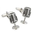 Microphone Cufflinks