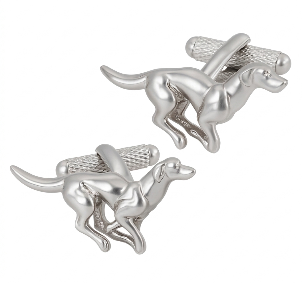ck625-image-0 Greyhound Cufflinks - Image 1
