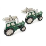 Tractor Green Cufflinks