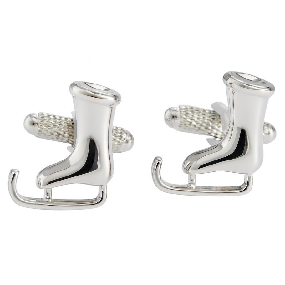 ck777-image-0 Ice Skating Cufflinks - Image 1
